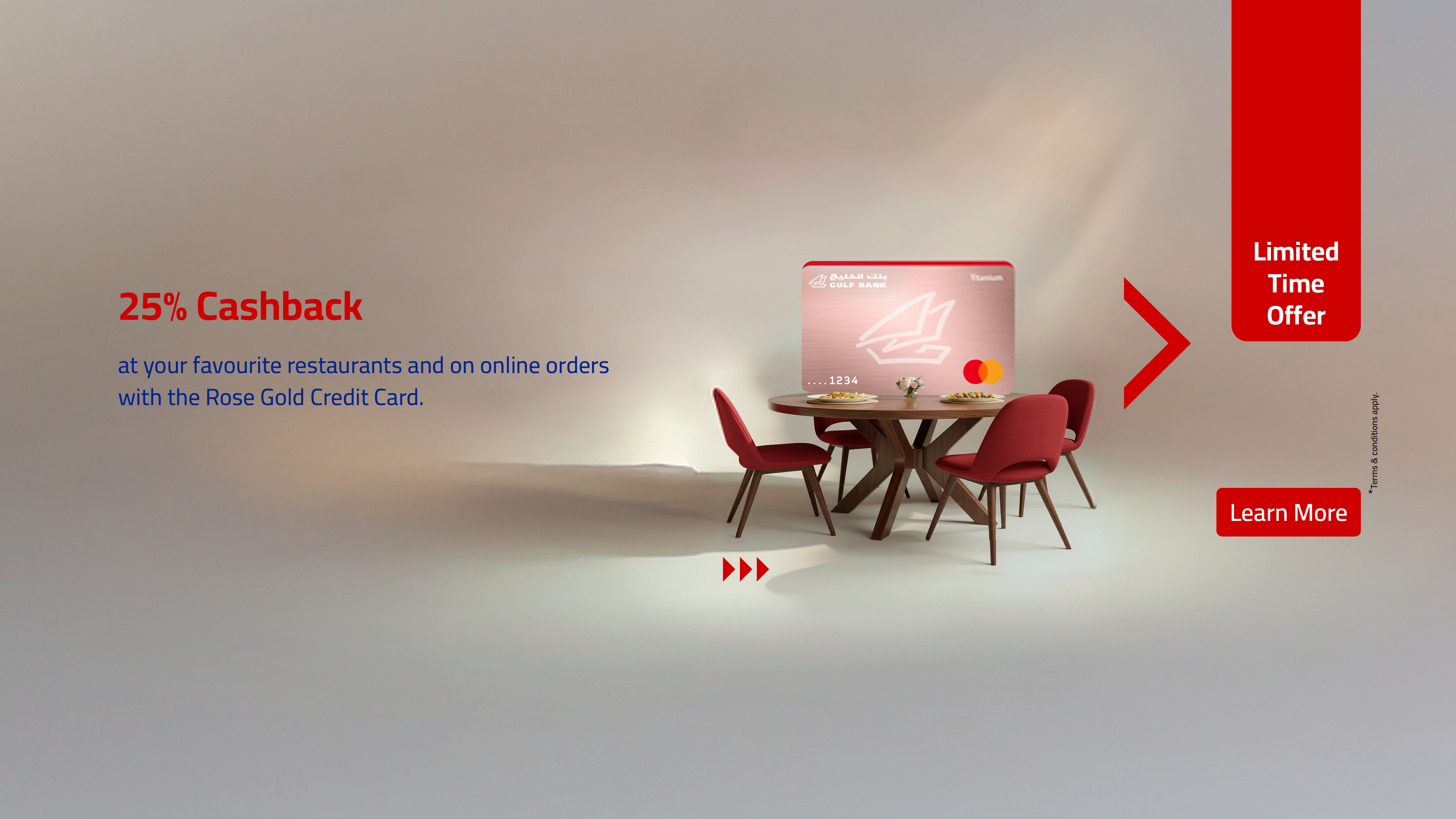 Cashback with Rose Gold