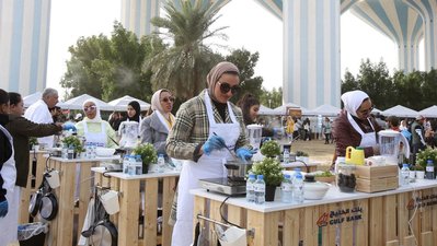 Gulf Bank Hosts Live Cooking Sessions with Local Kuwaiti Chefs at Qout Market