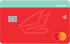 red plus Prepaid Cashback Card